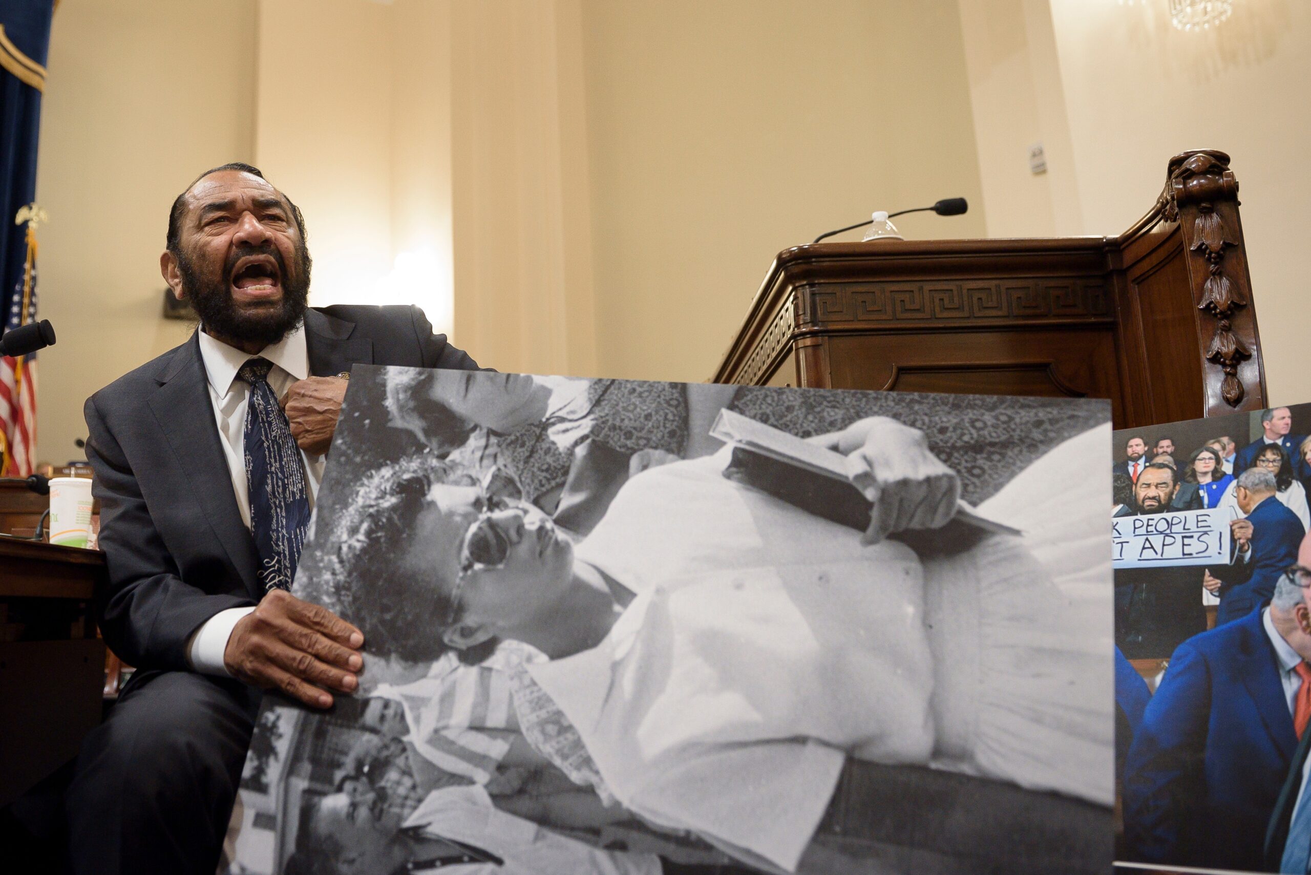 Rep. Al Green tells Homeland Security Sec. Mullin to ‘shut up’ after calling him a racist at hearing