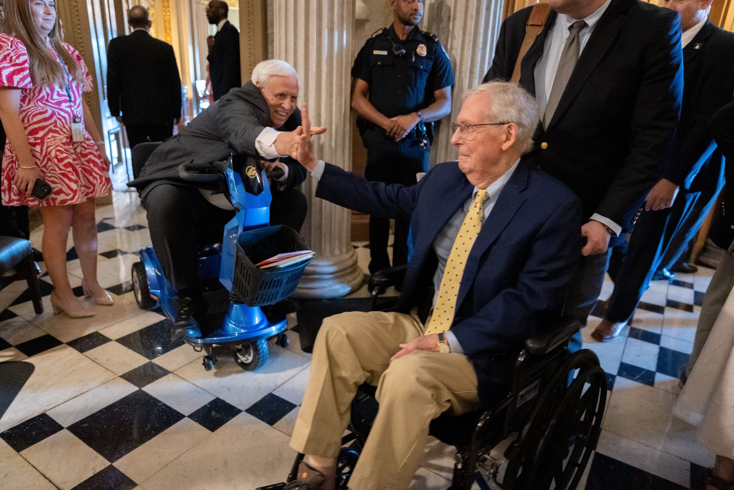 Mitch McConnell hospitalized with mystery ailment