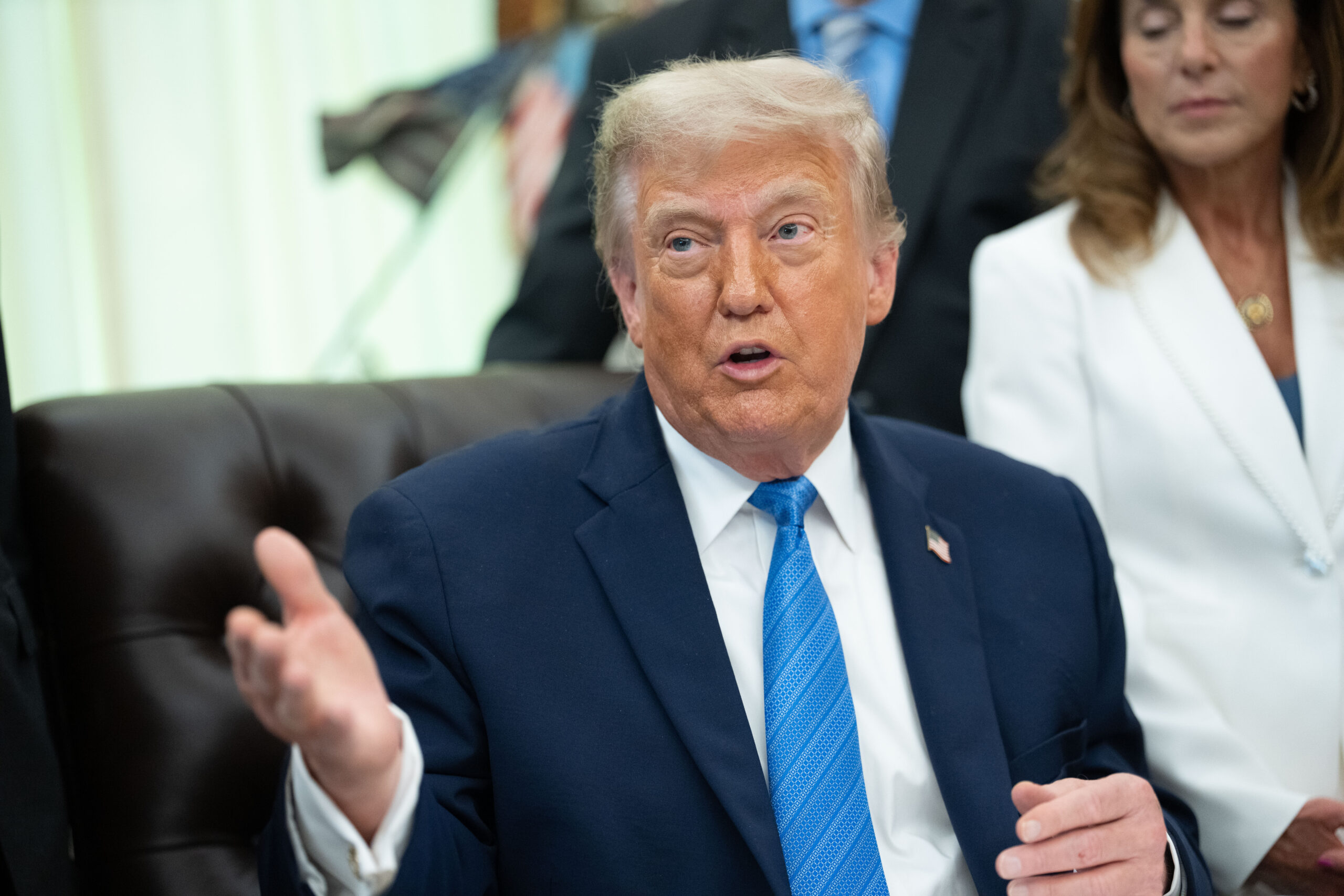 Trump says US wants ‘right people’ entering the country as visa controversies dog World Cup