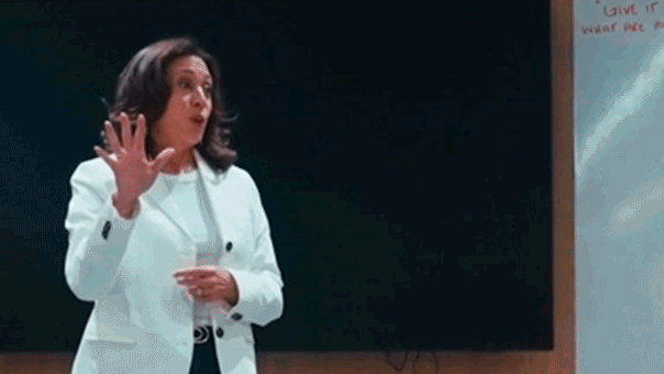 WATCH: Kamala Harris torched over ‘zero sense’ WNBA pep talk in latest ‘word salad’ moment