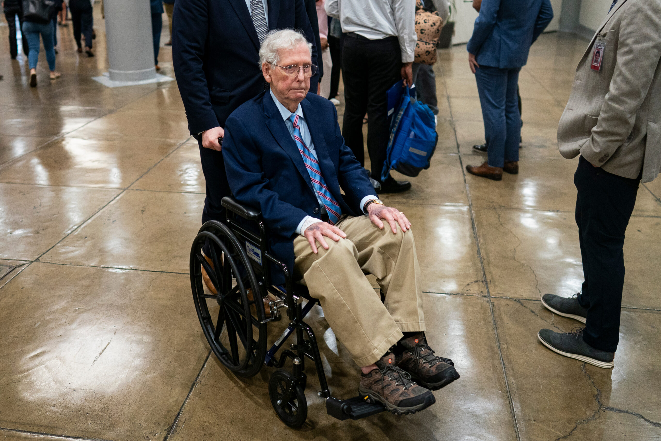 Sen. Mitch McConnell, 84, calls GOP allies from hospital to dispel internet chatter he’s ‘brain dead’