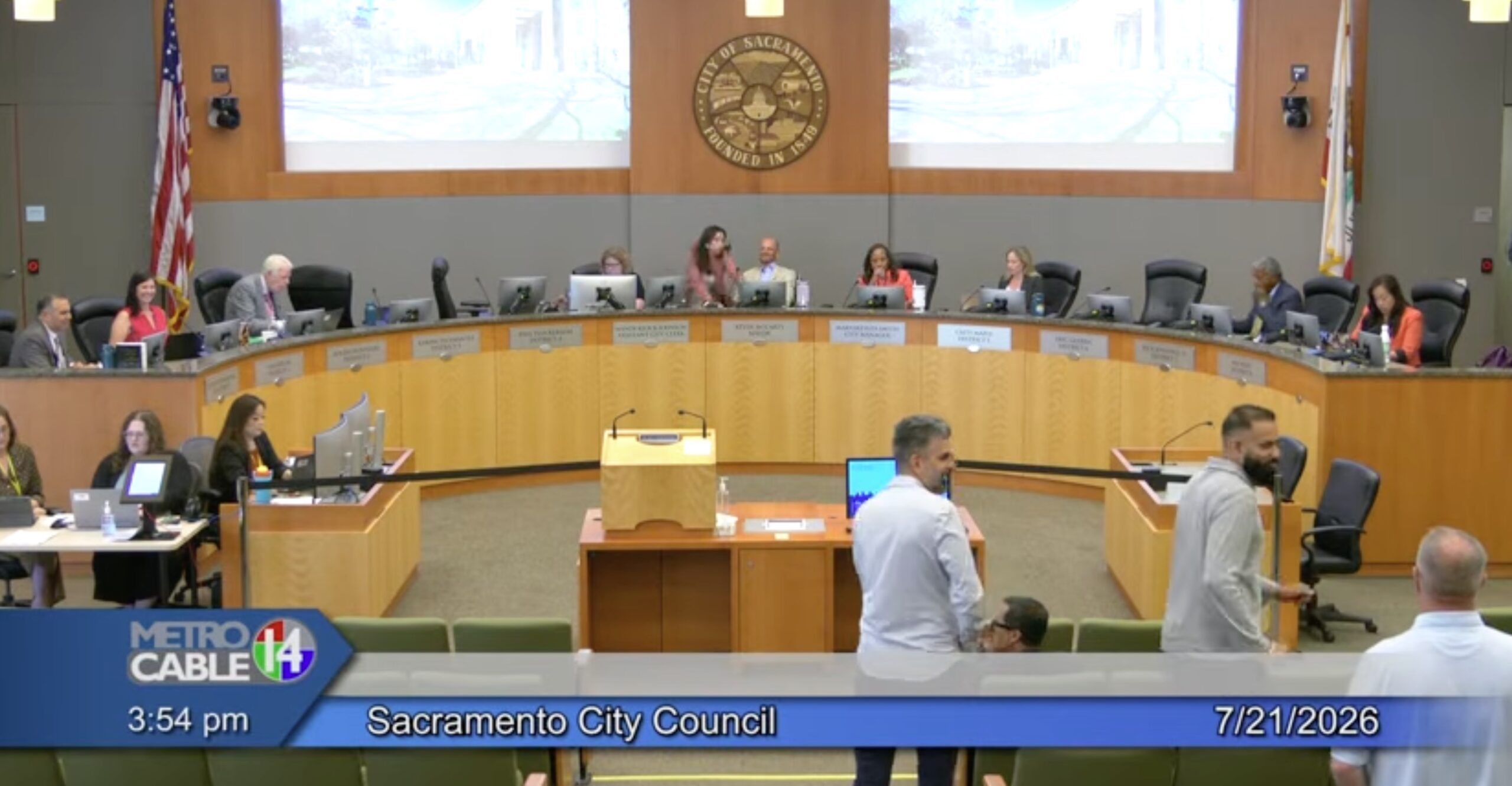Awkward moment Sacramento mayor’s hot mic catches him discussing vicious plot