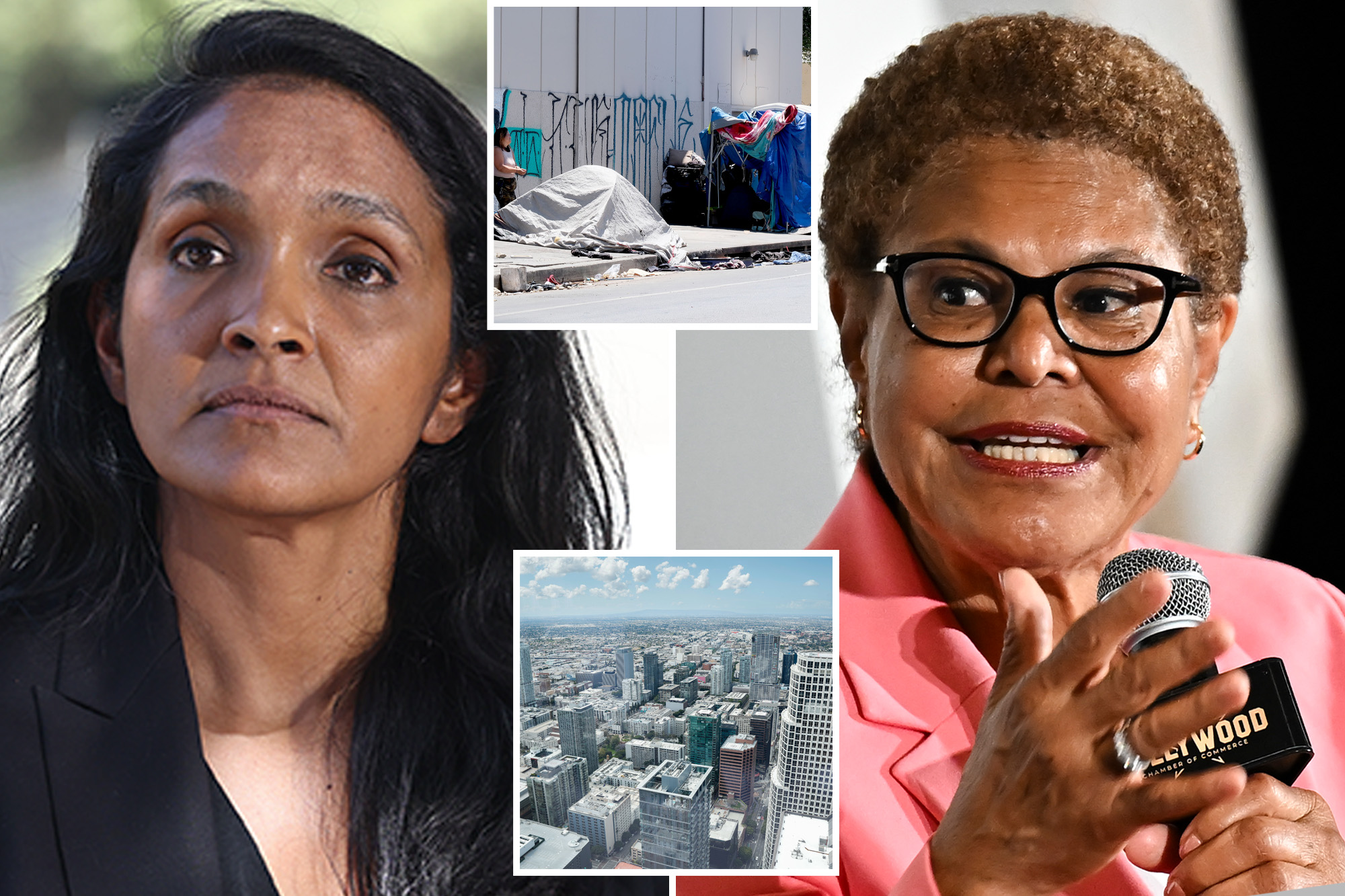 Karen Bass lashes out at Nithya Raman over homeless issue