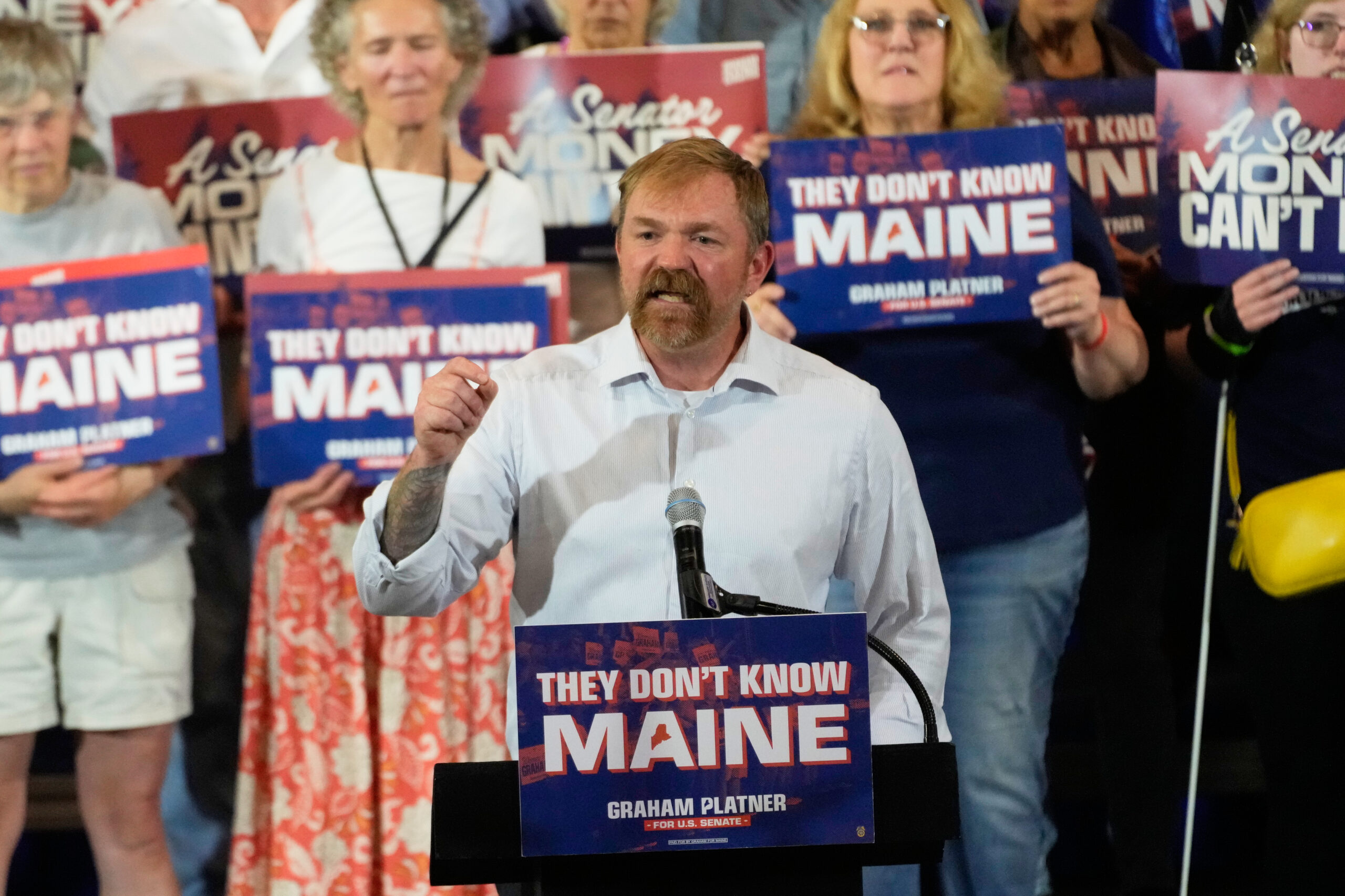 Accused rapist Graham Platner lists demands to Dems as he weighs dropping out of Maine Senate race