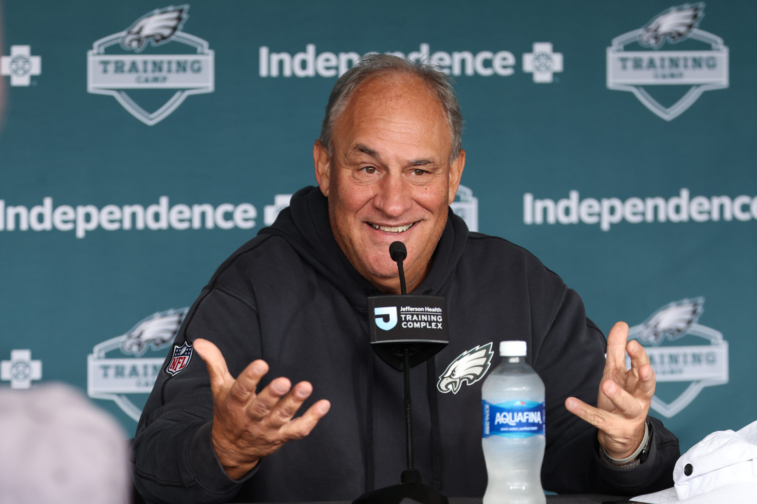 Amused Eagles DC copied Anthony Fauci’s pleading the Fifth: ‘Did you guys see that?’