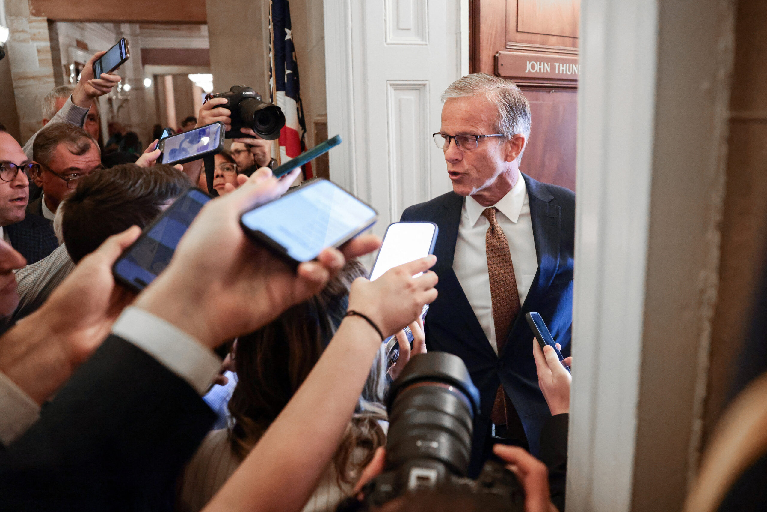 Thune predicts Todd Blanche and Jay Clayton are ‘in pretty good shape’ ahead of fiery confirmation hearings