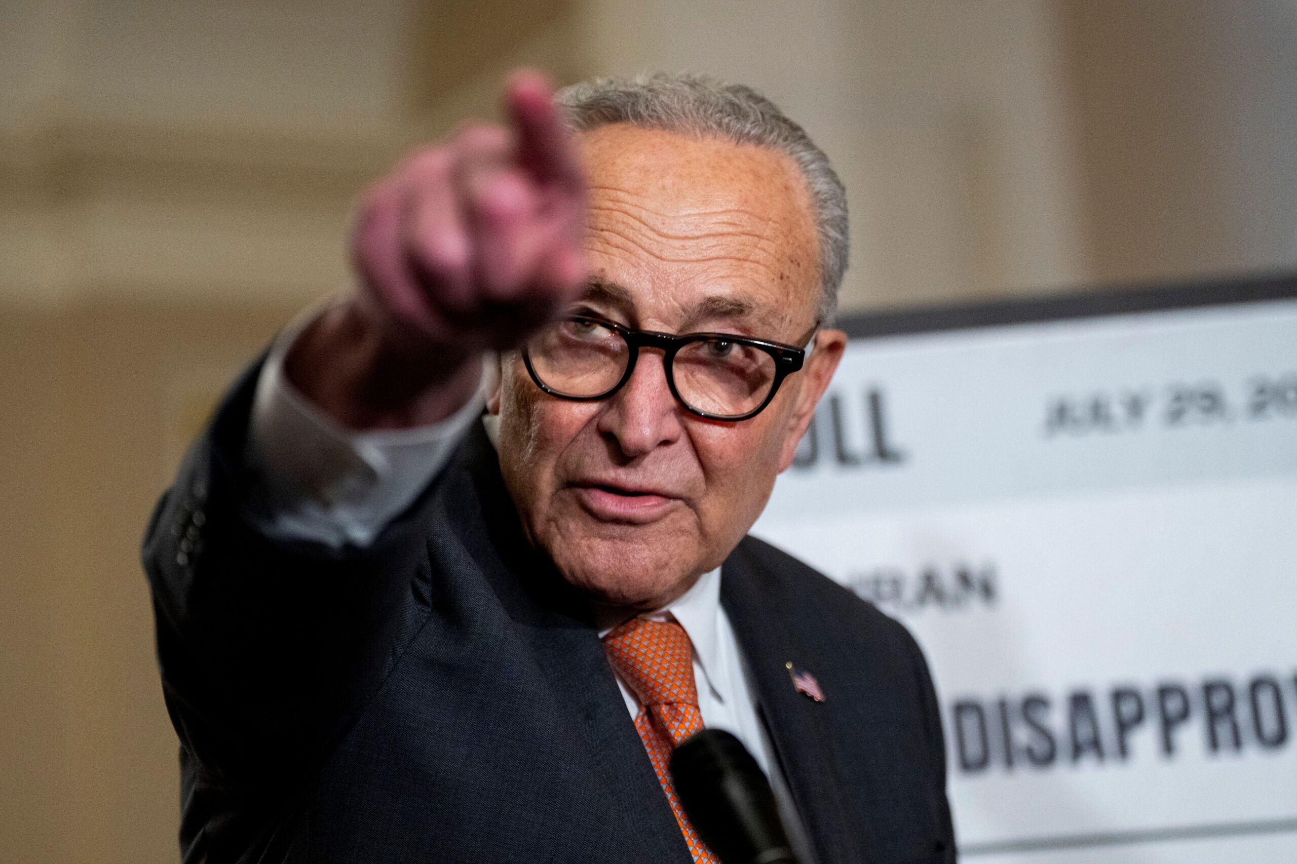 Chuck Schumer all but begs ‘very good member’ John Fetterman to remain a Democrat