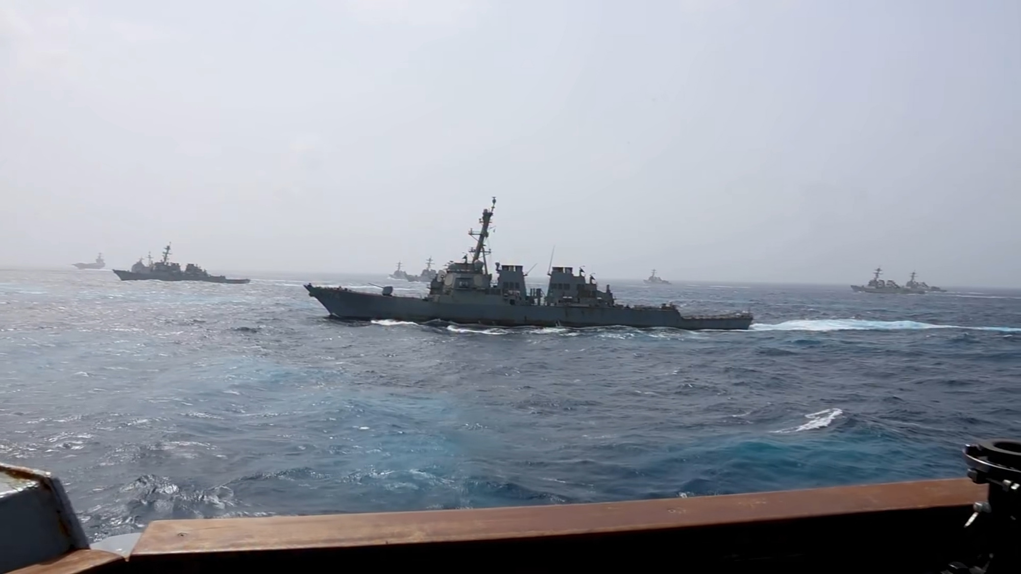 CENTCOM sends 20 US warships — and two aircraft carriers —toward Iran after Trump threatens to reinstate naval blockade