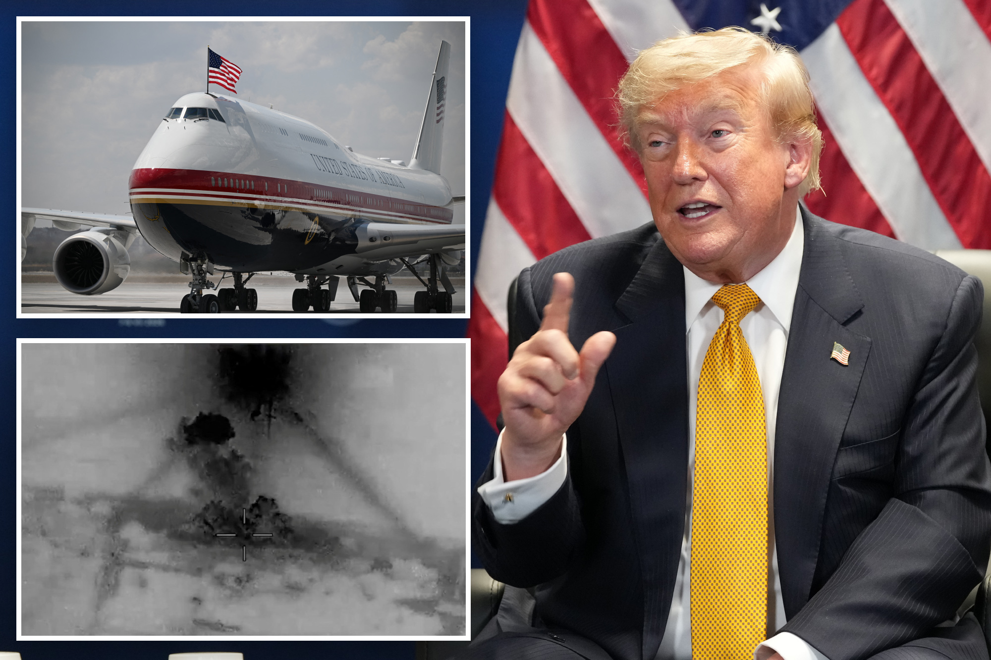 Trump won’t fly $400M new Air Force One out of Turkey as Iran war resumes