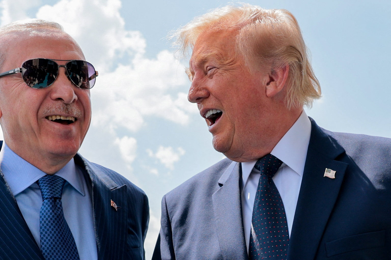 Trump slams NATO leaders after elaborate Turkey welcome with horse escort, costumed warriors