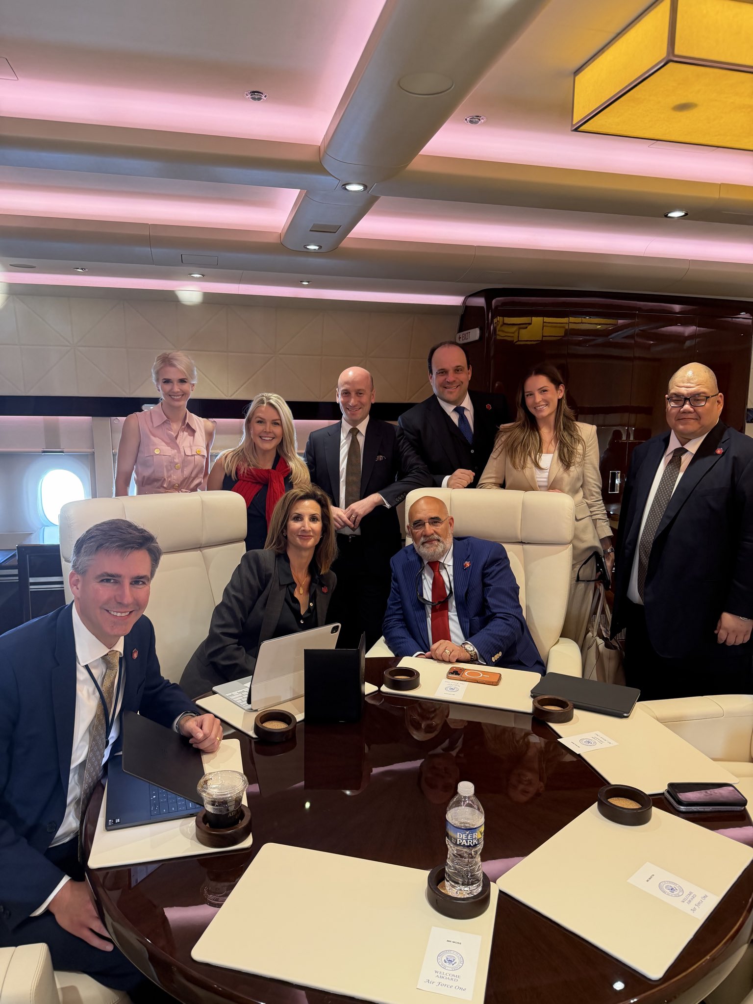 Inside the new Air Force One: Trump’s Qatari jet features massage chairs, Apple TV, gold fixtures