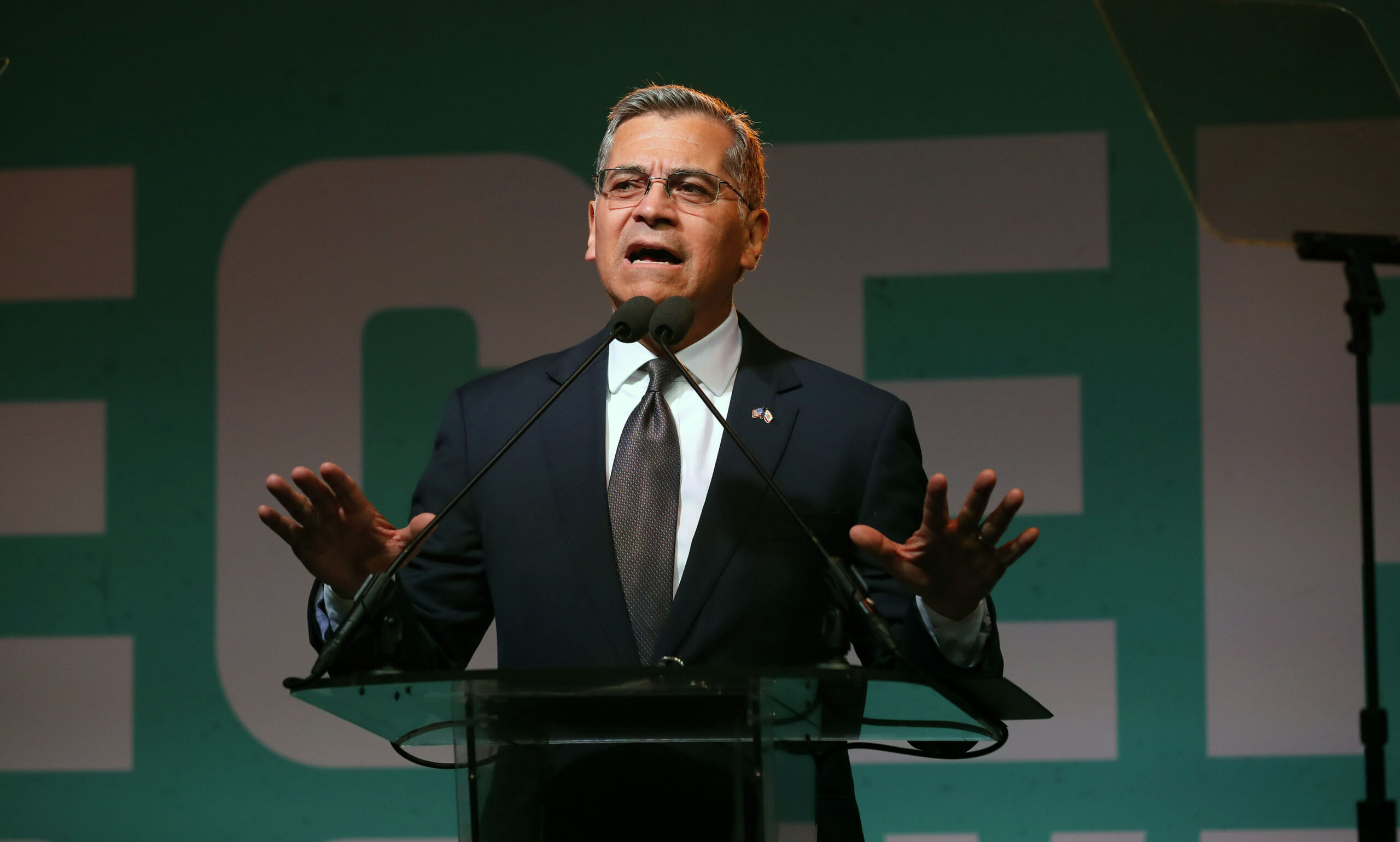 Xavier Becerra leads Democrats’ all-out war against California voter ID measure