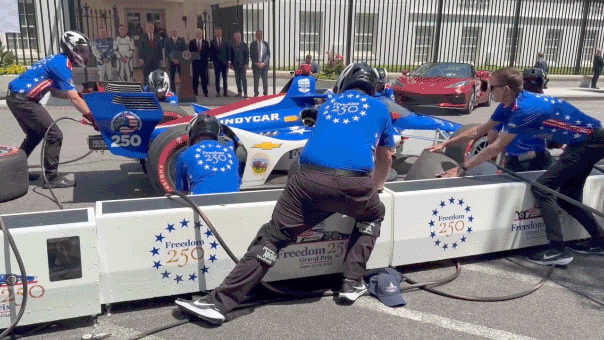 White House revs up ‘iconic’ Freedom 250 race as IndyCars prepare to unleash American muscle on DC streets