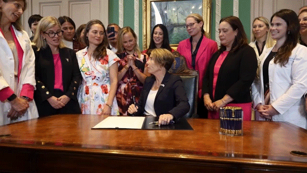 Dem Gov Maura Healey signs sweeping Massachusetts bill allowing abortions up to birth