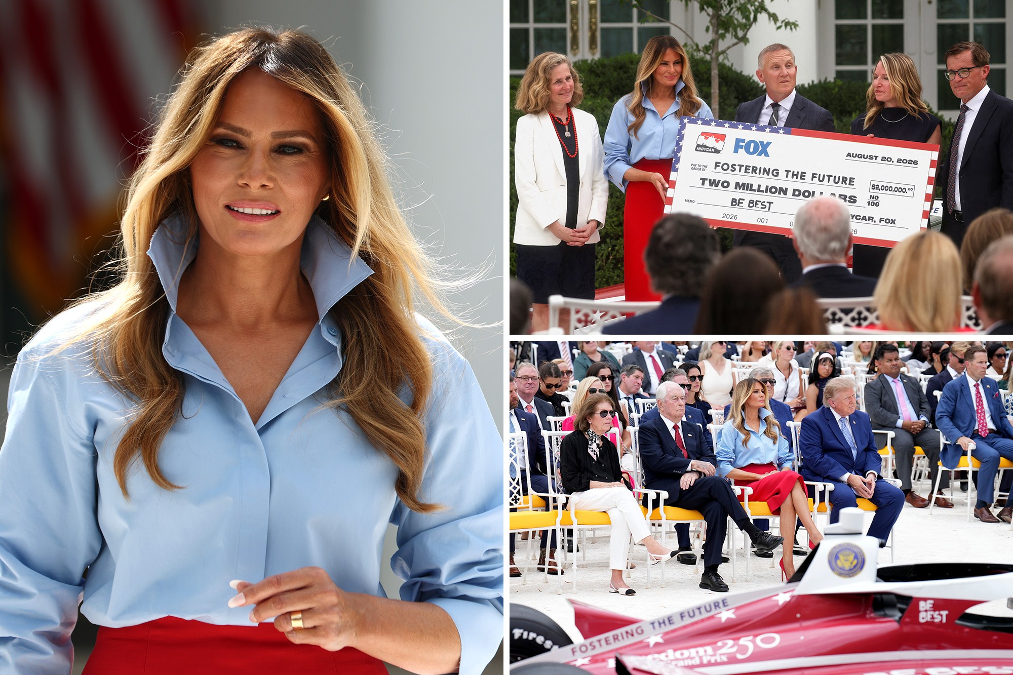 Melania Trump laughs off reports of her disappearance: ‘I heard you missed me’
