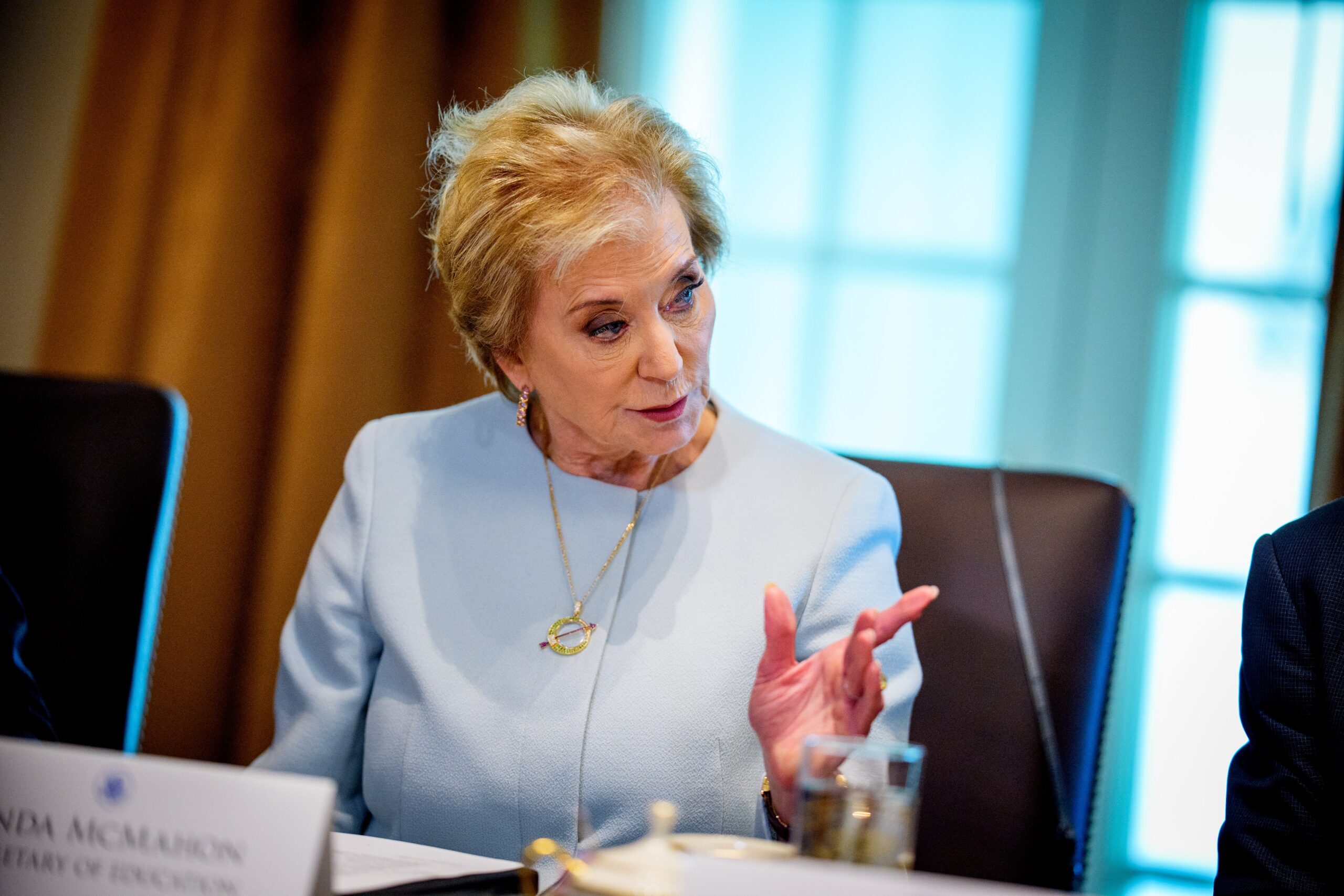 1 in 10 kids will be sexually molested before finishing high school, Education Secretary Linda McMahon claims