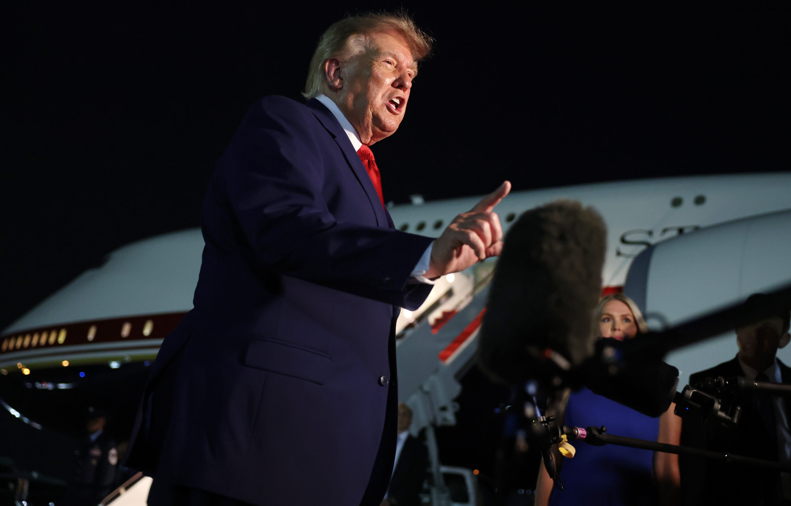 Trump calls Iran ‘all talk and no action,’ touts ‘Wall of Steel’ US Navy blockade as more oil flows out of Strait of Hormuz