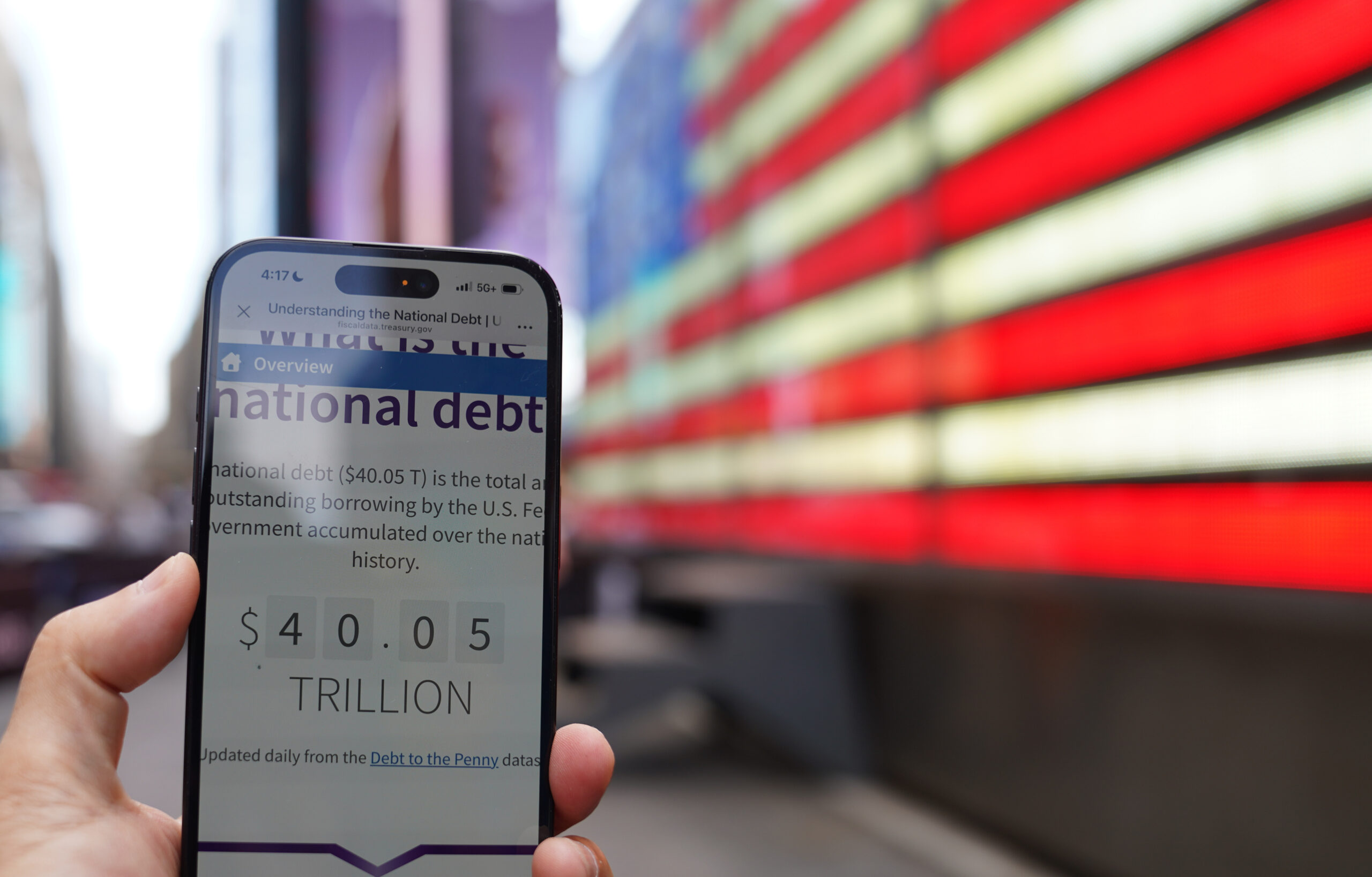 US debt crosses $40T after doubling under Trump, Biden — sparking new warnings of fiscal crisis