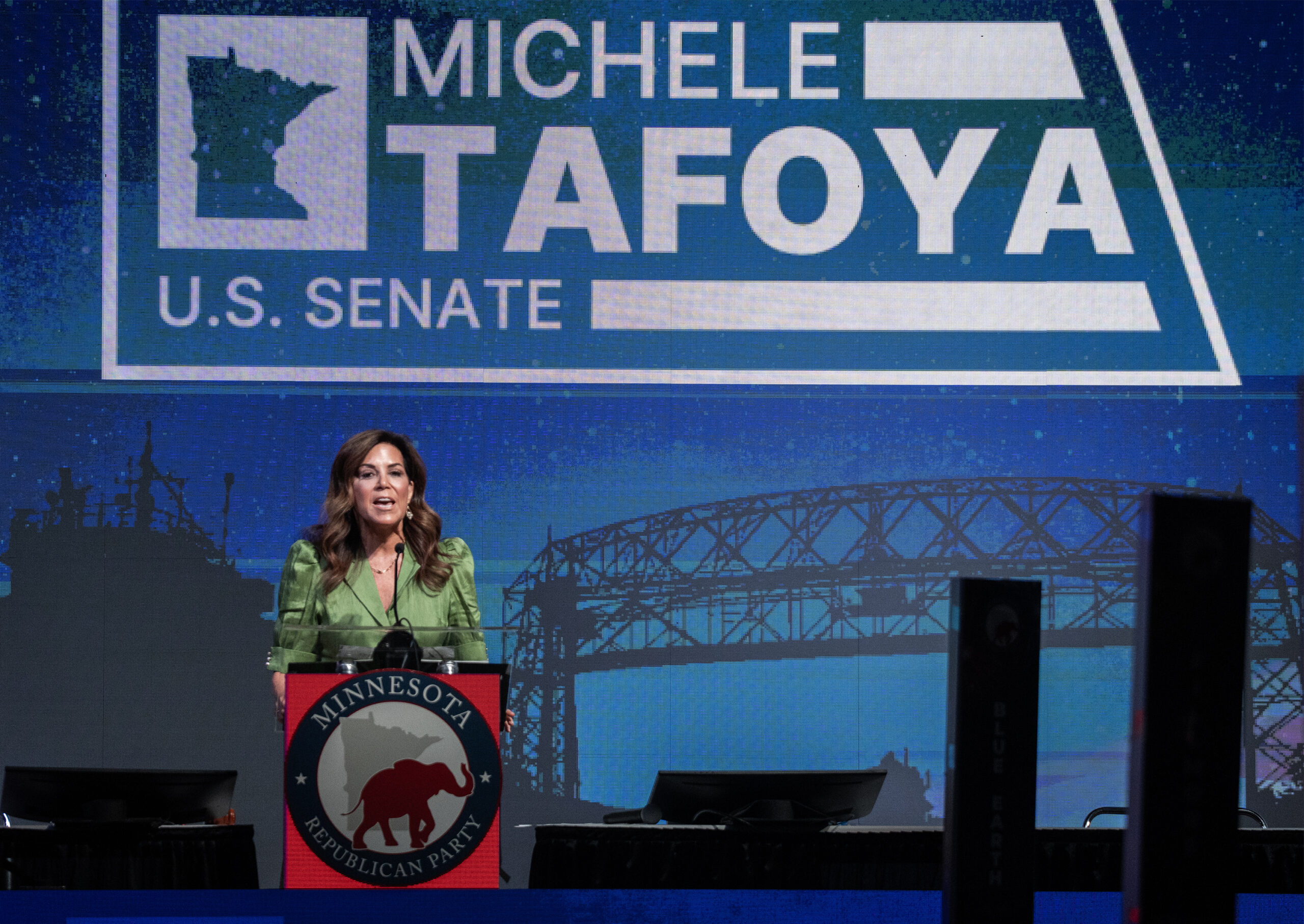 Former NFL sideline reporter Michele Tafoya scores victory in Minnesota GOP Senate primary 