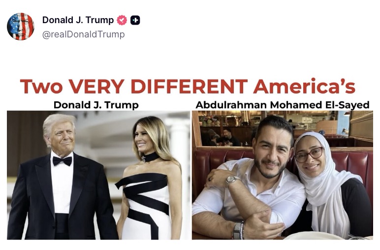 Far-left Senate hopeful Abdul El-Sayed blasts Trump’s marriage to Melania after president’s social media comparison